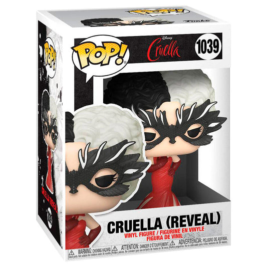 Presentación de la figura POP de Cruella de Disney