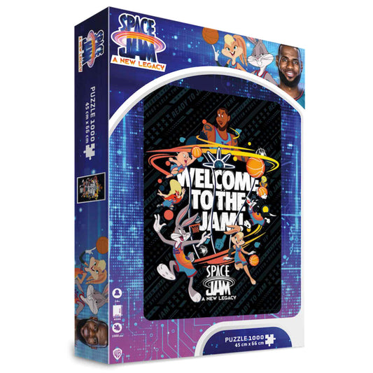 puzzle welcome to the jam space jam 2 1000 pieces