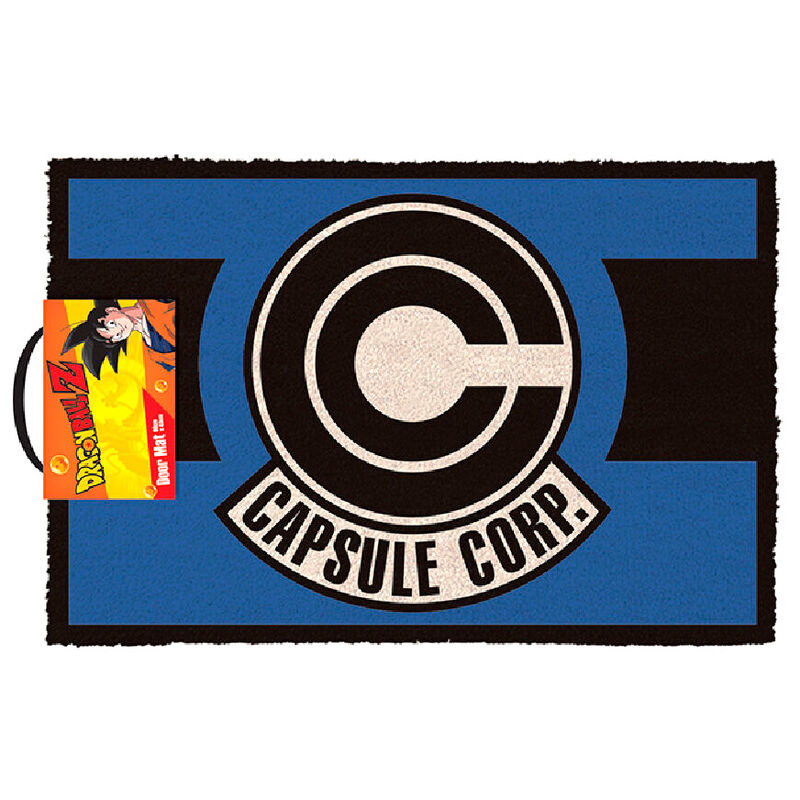 capsule corp dragon ball z doormat