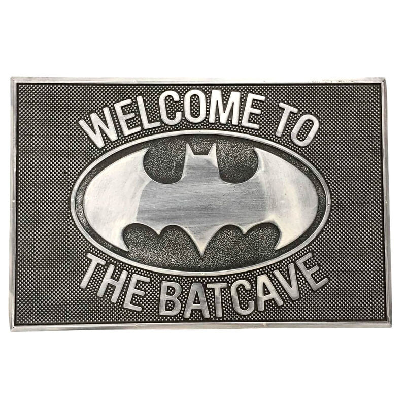doormat welcome to the batcave batman dc comics
