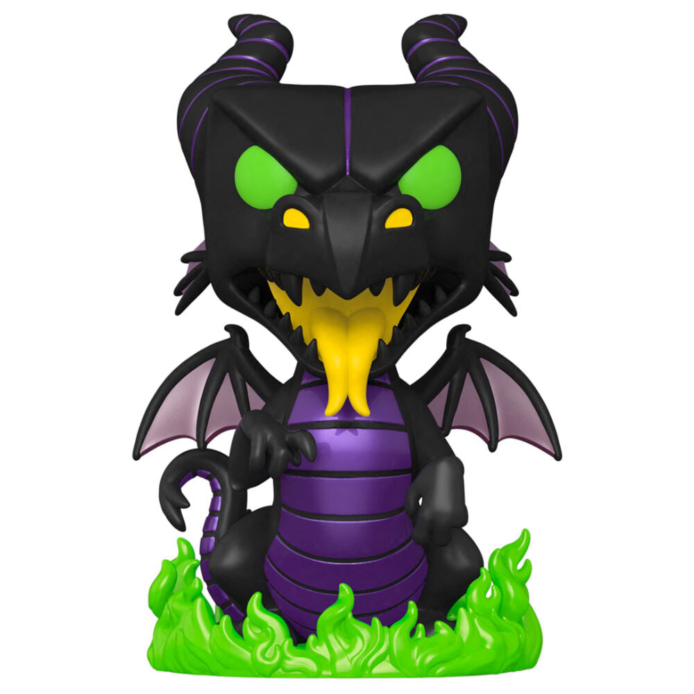 pop figure disney villains maleficent dragon 25cm