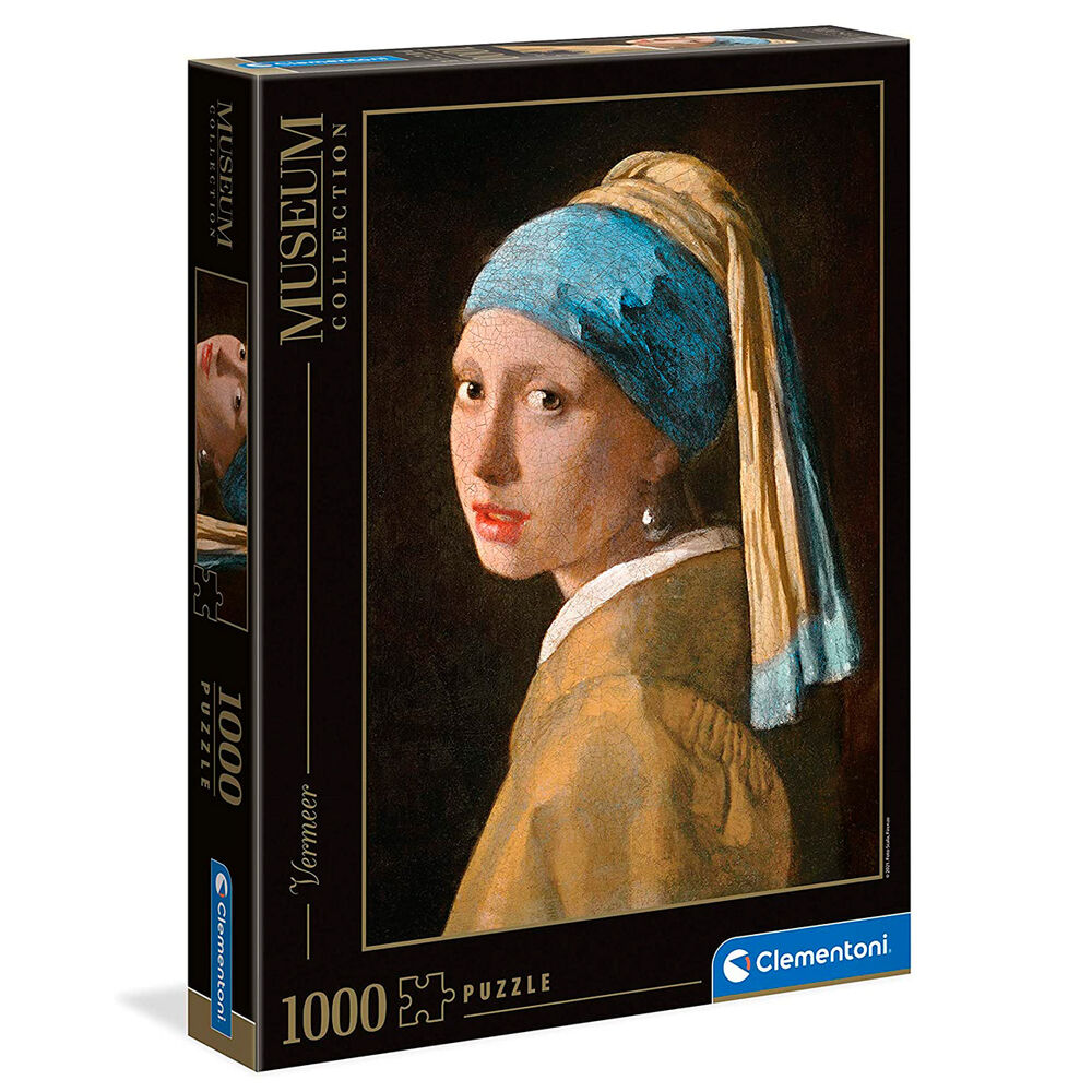 girl with a pearl earring puzzle vermeer museum collection 1000pcs