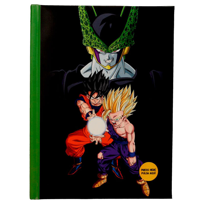 a5 notebook cell final battle dragon ball z with light