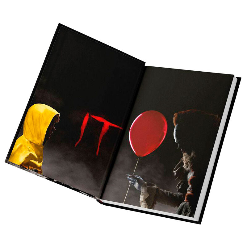A5 Balloon IT notebook with light