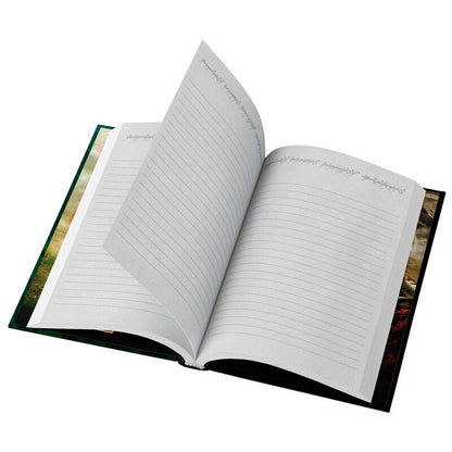 Caderno A5 Um Anel Para A todos Governar O Senhor dos Anéis com Luz