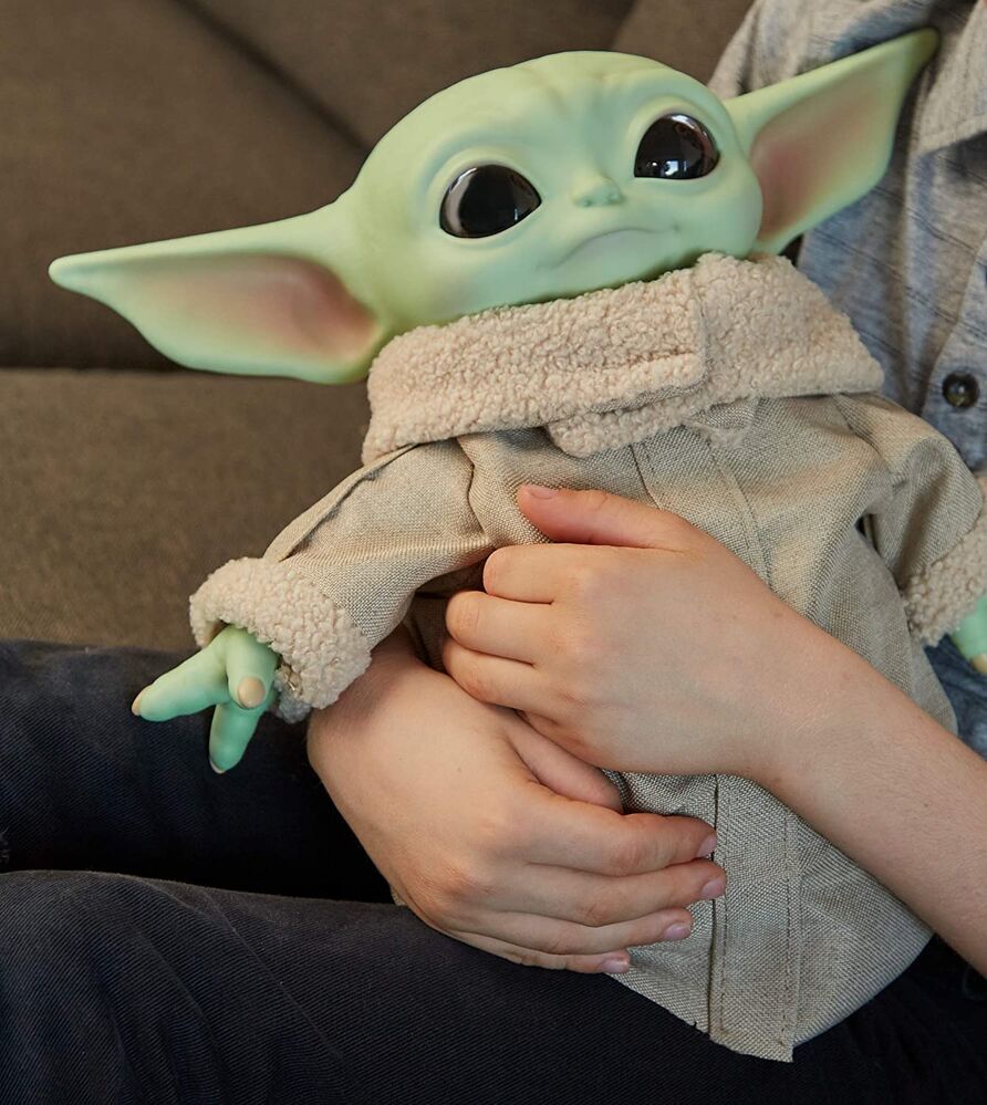 Yoda l'Enfant Mandalorien Star Wars peluche 28 cm