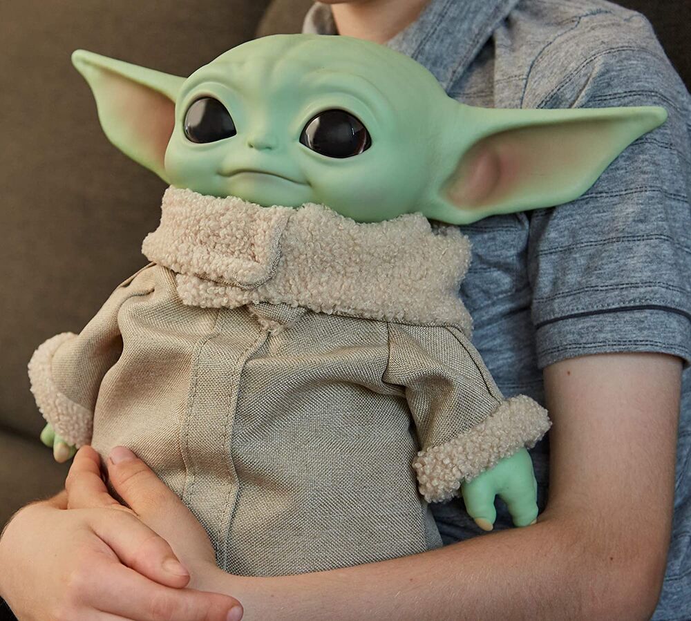 yoda the child mandalorian star wars plush 28cm