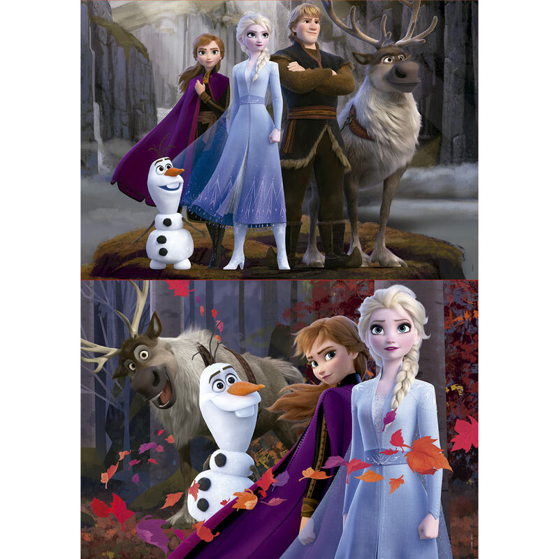 Puzzle Frozen 2 Disney 2x100 pezzi