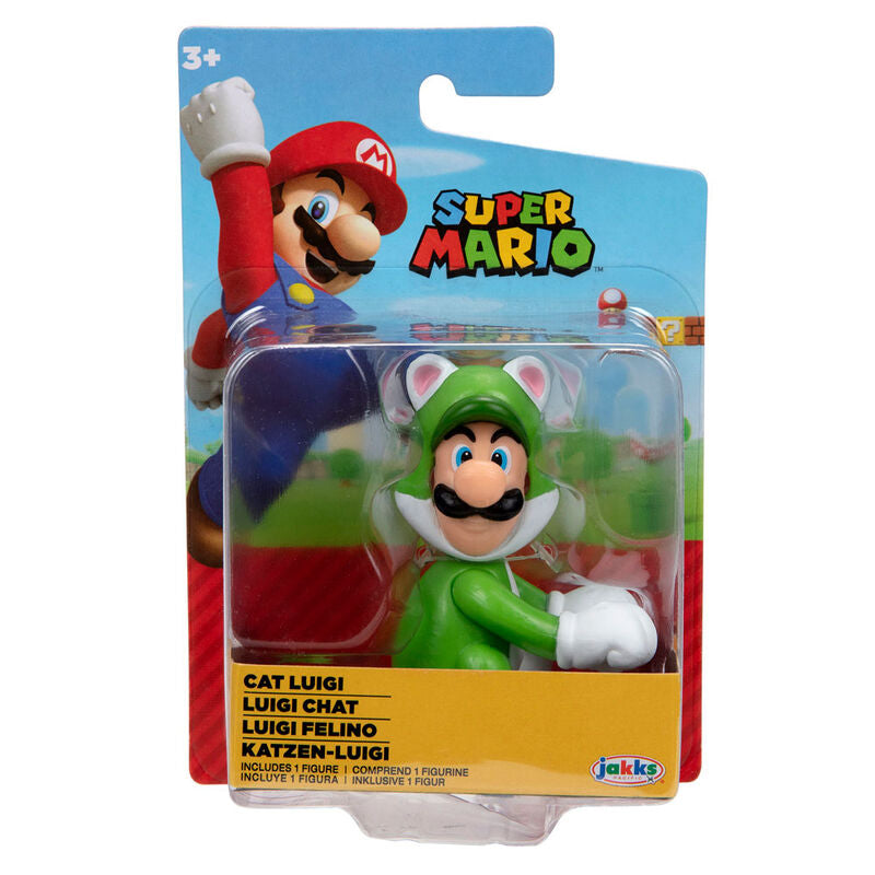figure luigi felino super mario nintendo 65cm