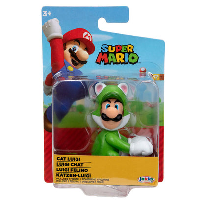 figure luigi felino super mario nintendo 65cm