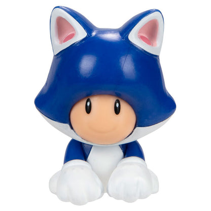 Super Mario Nintendo Feline Toad Figure 6 5 cm