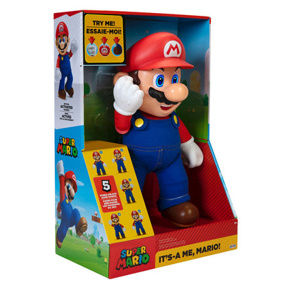 Interaktive Figur „It's A Me Mario“ (Super Mario  Nintendo  36 cm)