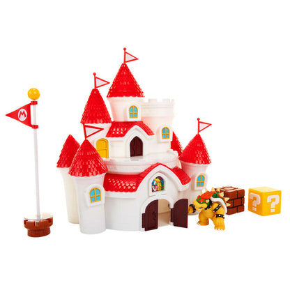 playset mushroom kingdom castle mario bros nintendo