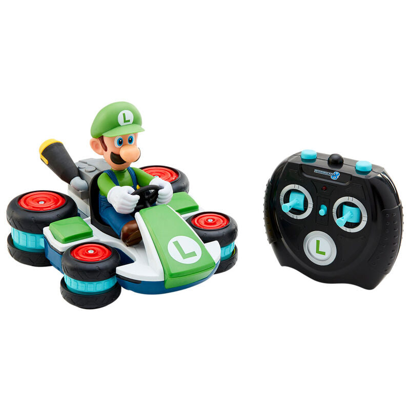 Mini voiture de course RC Luigi Mario Kart radiocommandée Nintendo