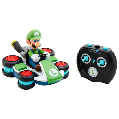 Mini voiture de course RC Luigi Mario Kart radiocommandée Nintendo