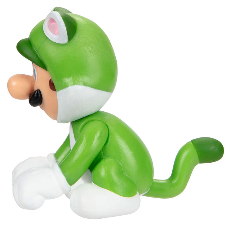 Figure Luigi Felino Super Mario Nintendo 6.5cm