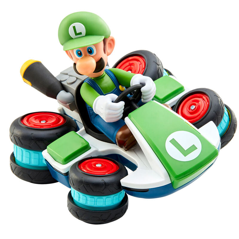 Mini voiture de course RC Luigi Mario Kart radiocommandée Nintendo