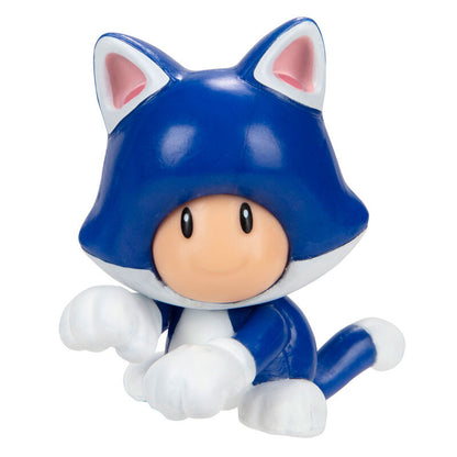 Super Mario Nintendo Feline Toad Figure 6 5 cm