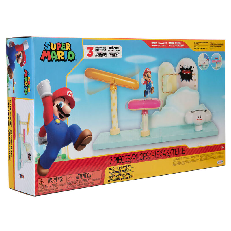 super mario nintendo cloud playset