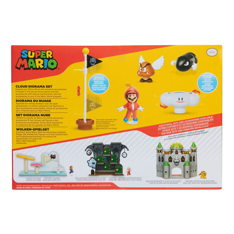 Wolken Diorama Set Super Mario Nintendo