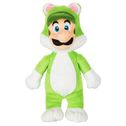 plush luigi felino super mario nintendo 18cm