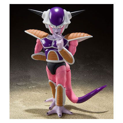 Set de figuras de Freezer en su primera forma y su cápsula de Dragon Ball Z 11 cm