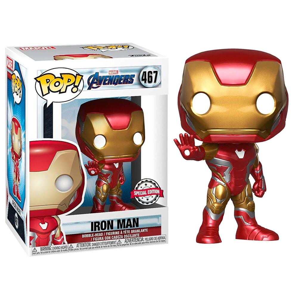 pop figure marvel avengers endgame iron man exclusive