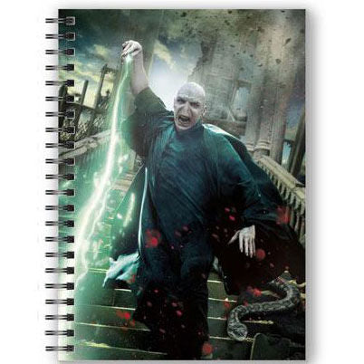 a5 3d notebook voldemort harry potter