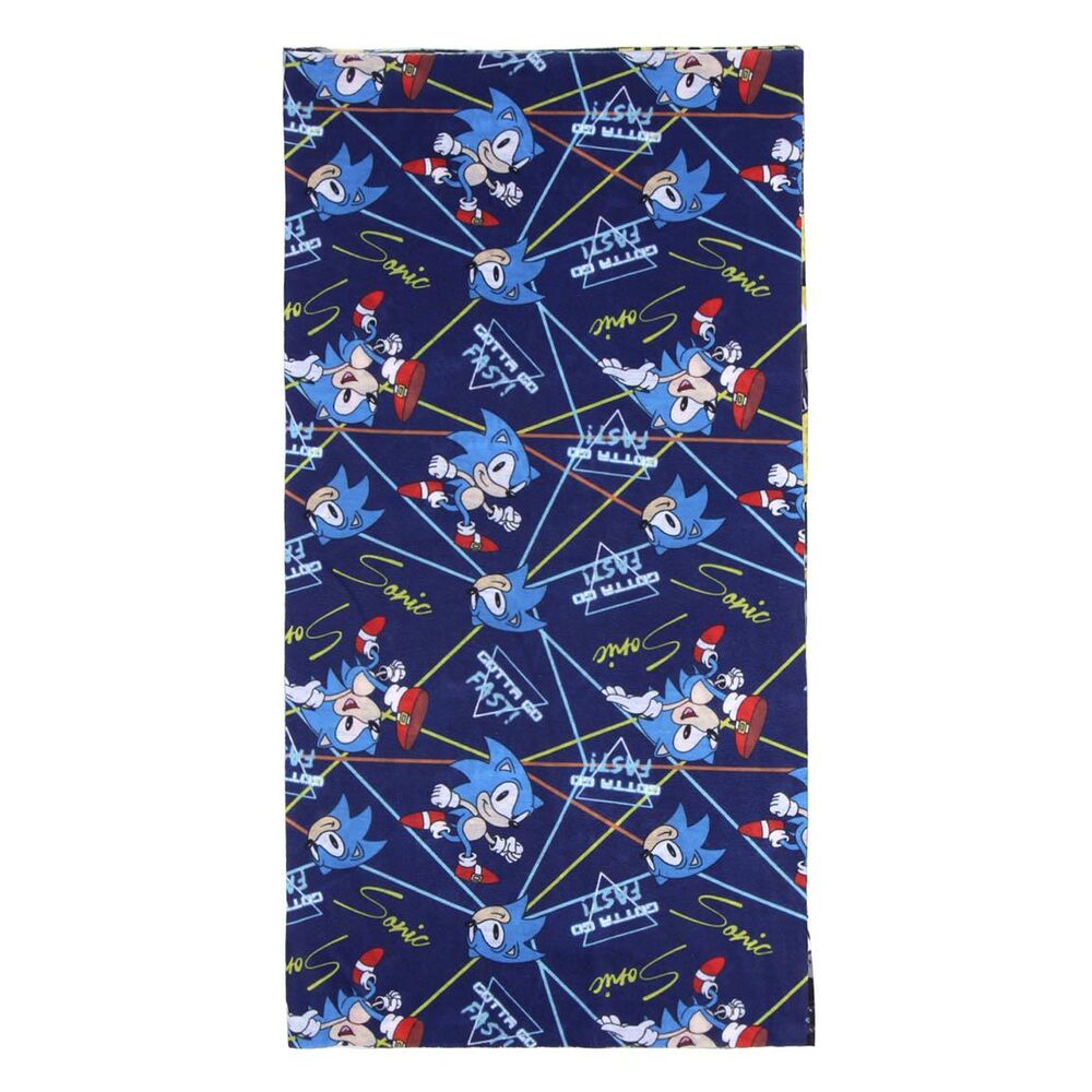 sonic the hedgehog children's neck warmer