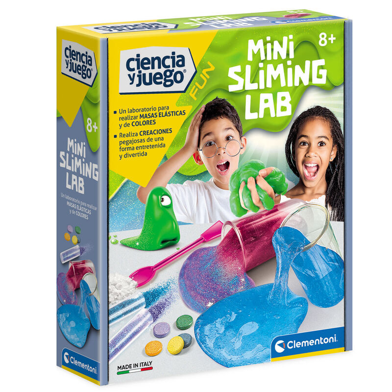 Laboratorio de slime en miniatura