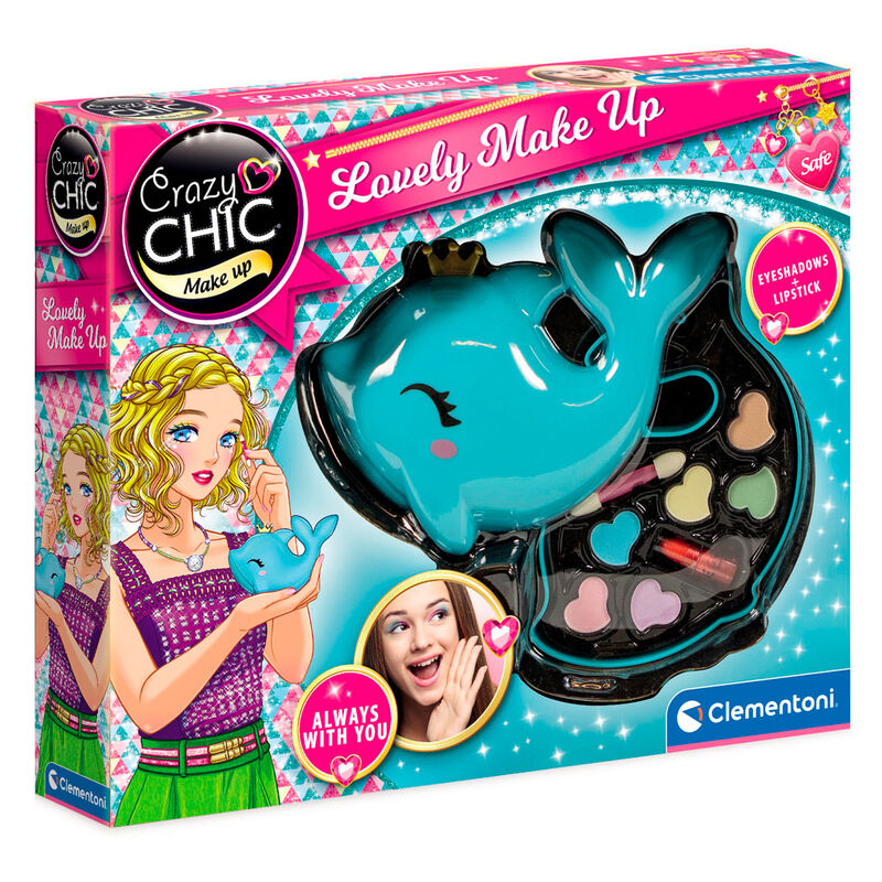 lovely make up crazy chic dolphin makeup case