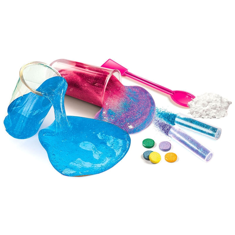 Laboratorio de slime en miniatura