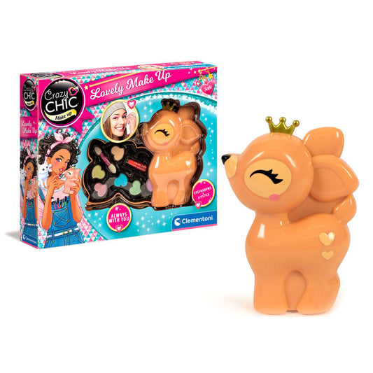 Astuccio per il trucco Lovely Make Up Crazy Chic Fawn