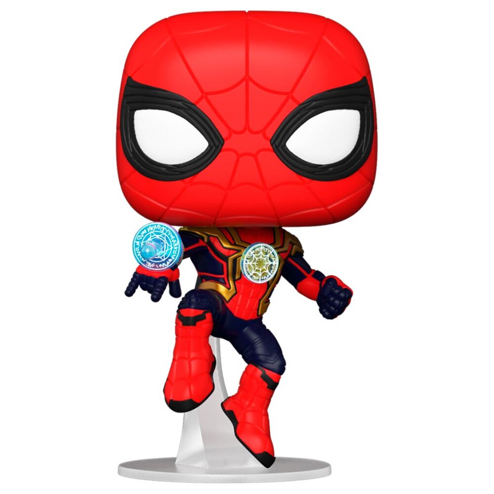 pop figure marvel spiderman no way home spiderman integrated suit