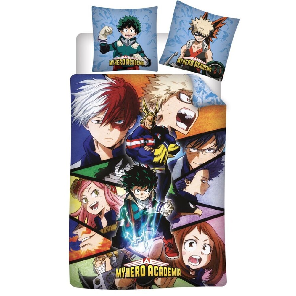 duvet cover my hero academia bed 90cm microfiber