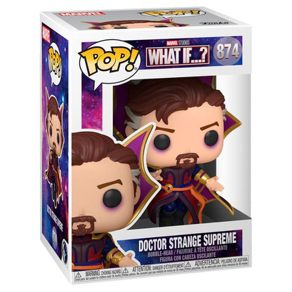 marvel what if doctor strange supreme pop figure
