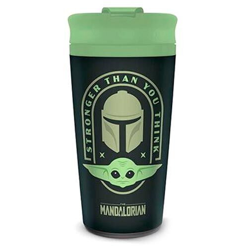 the mandalorian star wars travel mug
