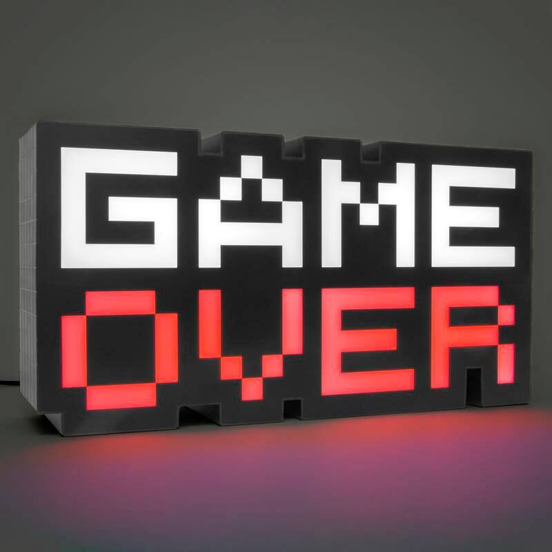 8 BIT Lamp Game Over