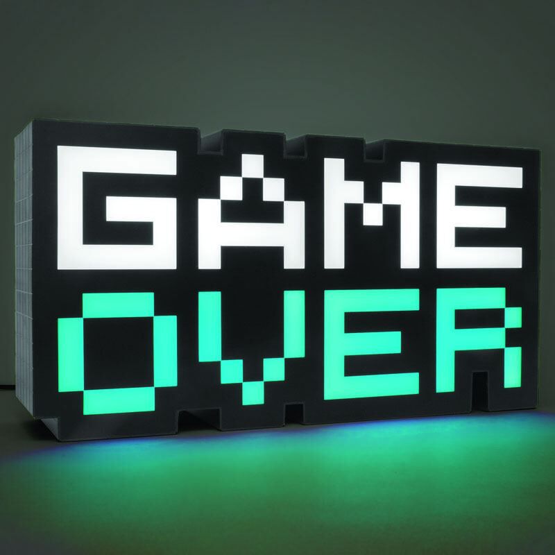 8 BIT Lamp Game Over