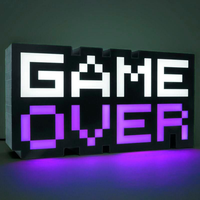 8 BIT Lamp Game Over