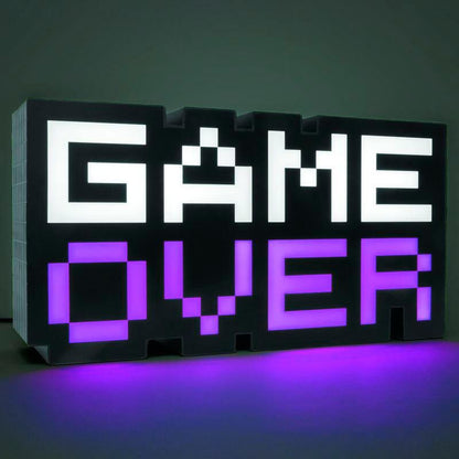 8 BIT Lamp Game Over