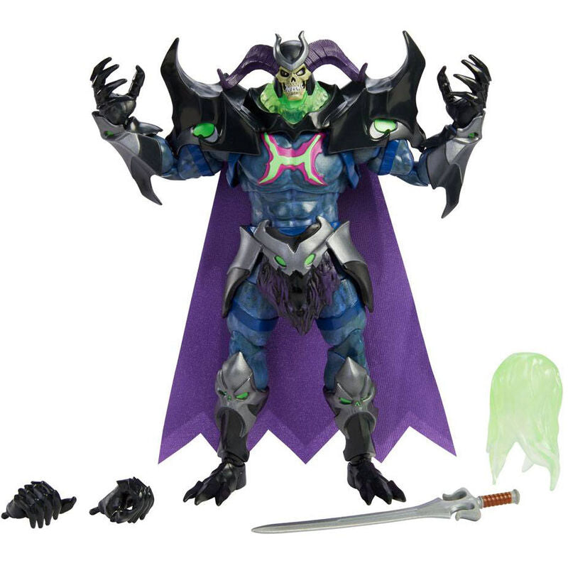 figure skeletor masters of the universe  revelation 23cm