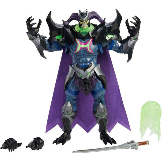figure skeletor masters of the universe  revelation 23cm