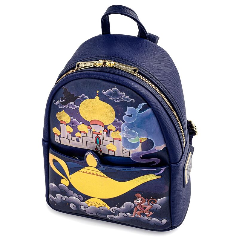 jasmine aladdin disney loungefly castle backpack 26cm