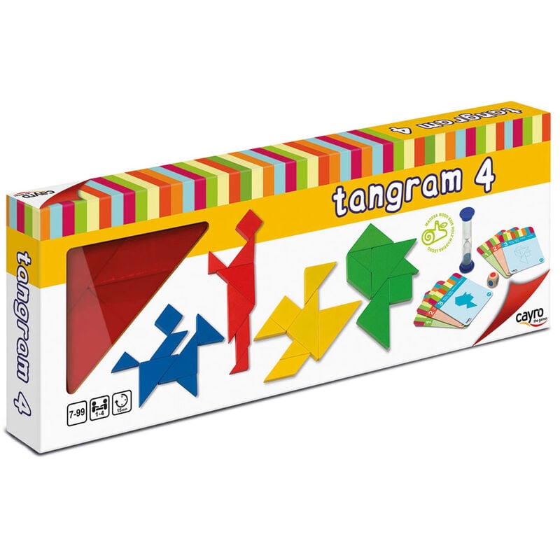 4 Wooden Tangrams