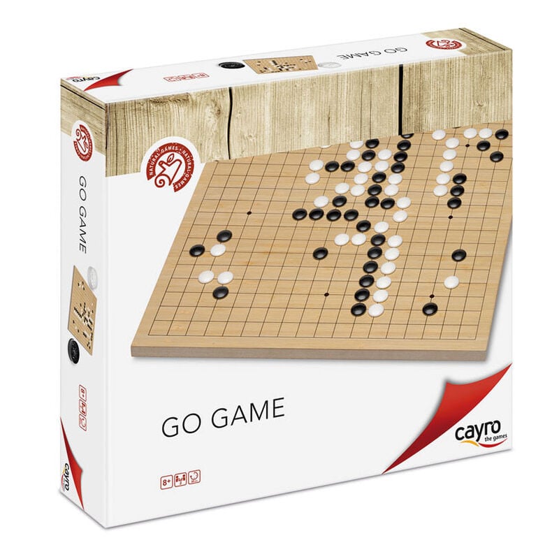 Wooden Go game
