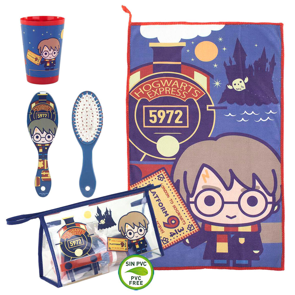Set completo di beauty case di Harry Potter