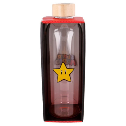 super mario bros nintendo glass bottle 1030ml