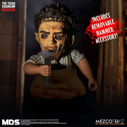 Action figure di Leatherface tratta da Non aprite quella porta 15 cm della MDS