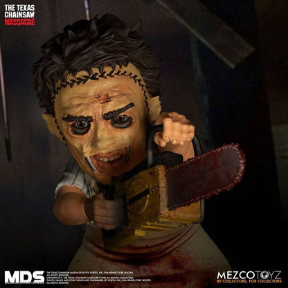 Action figure di Leatherface tratta da Non aprite quella porta 15 cm della MDS